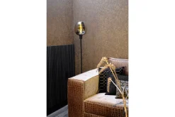 Vloerlamp Zwart Rookglas Fantasy