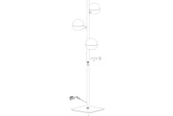 Vloerlamp 4590ZW Belluno