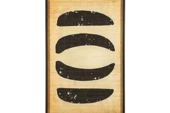 Wanddecoratie black Kyoto