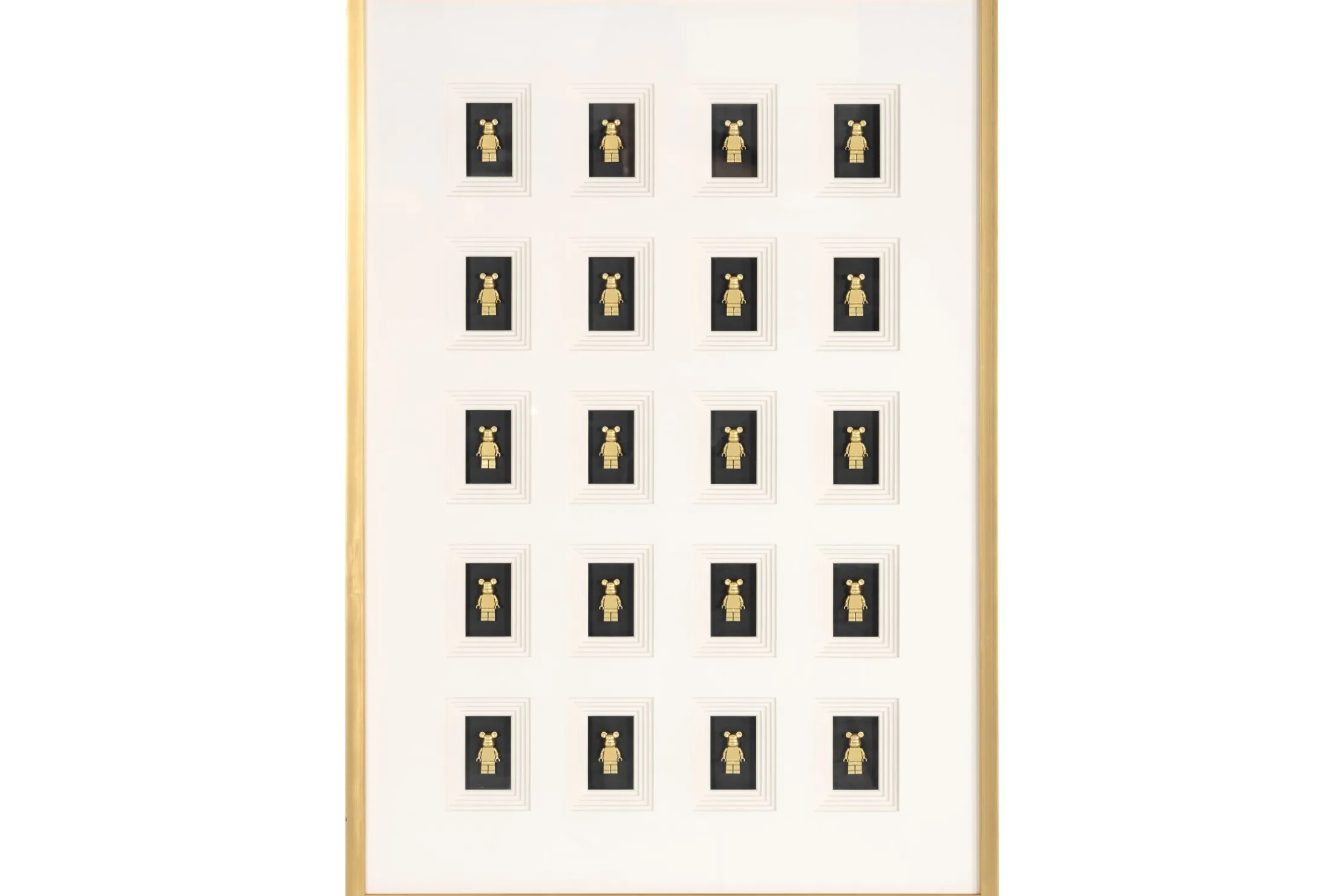 Wanddecoratie Block 3D 212632 Bear