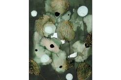 Wandkleed Forest Flower