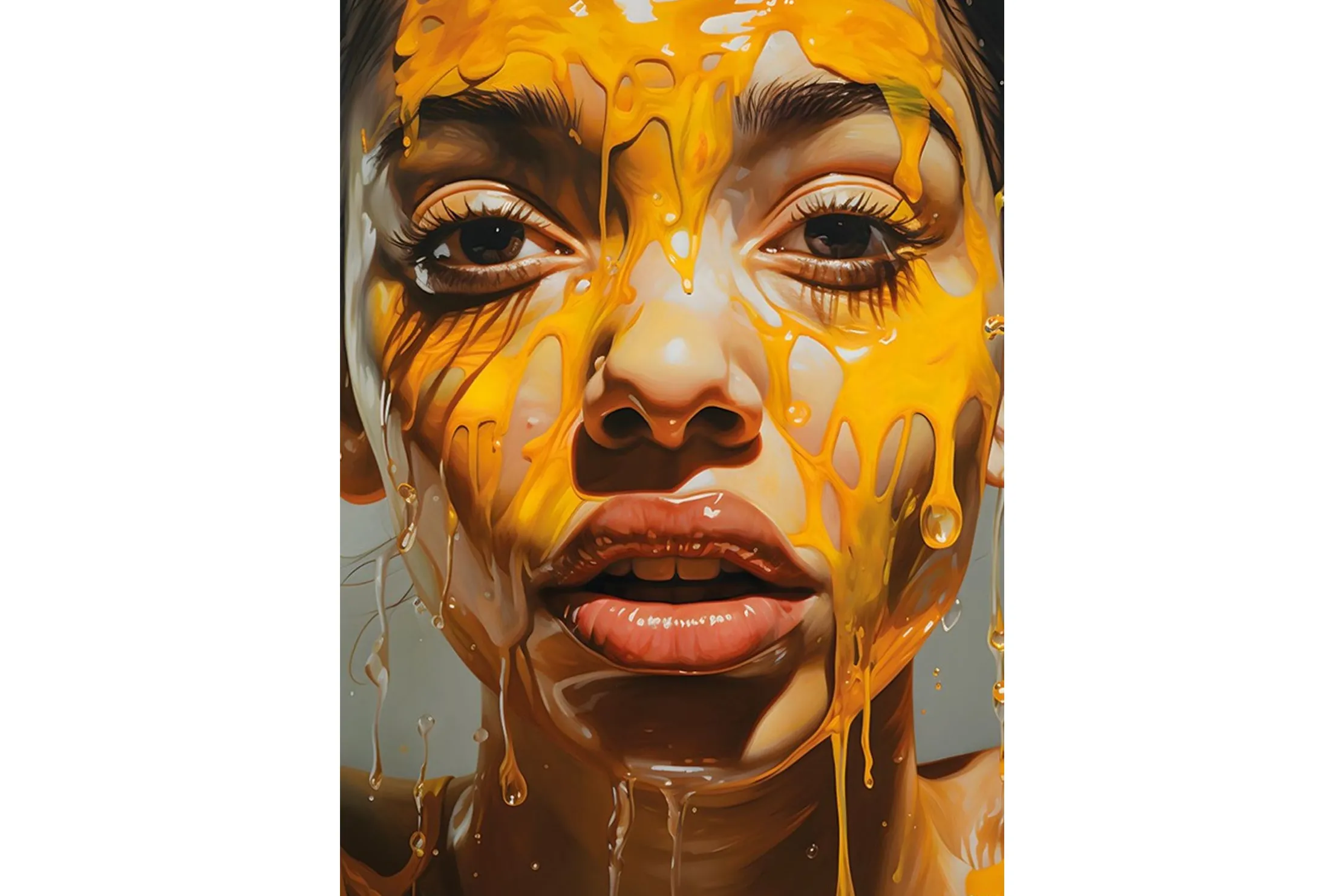 Wandkleed Honey