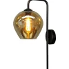 Wandlamp 3262-05-05-3 Quinto Smoke