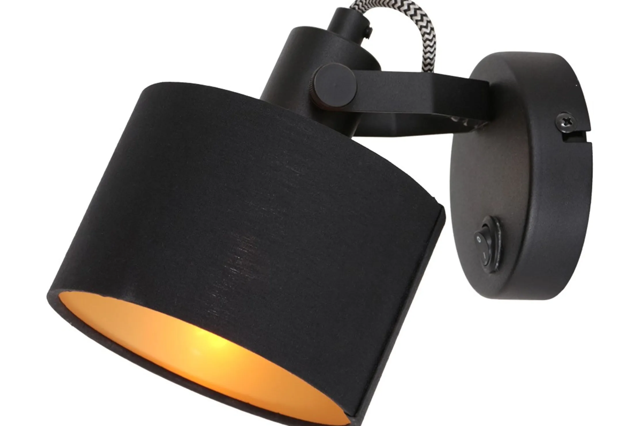 Wandlamp 3333ZW Ornoir Mexlite