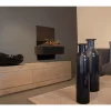 Waterdamphaard Zwart glas Quero